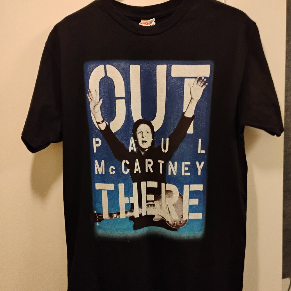 Paul McCartney 2014 Out There Tour Shirt Men's Medium (Candlestick Park variant)